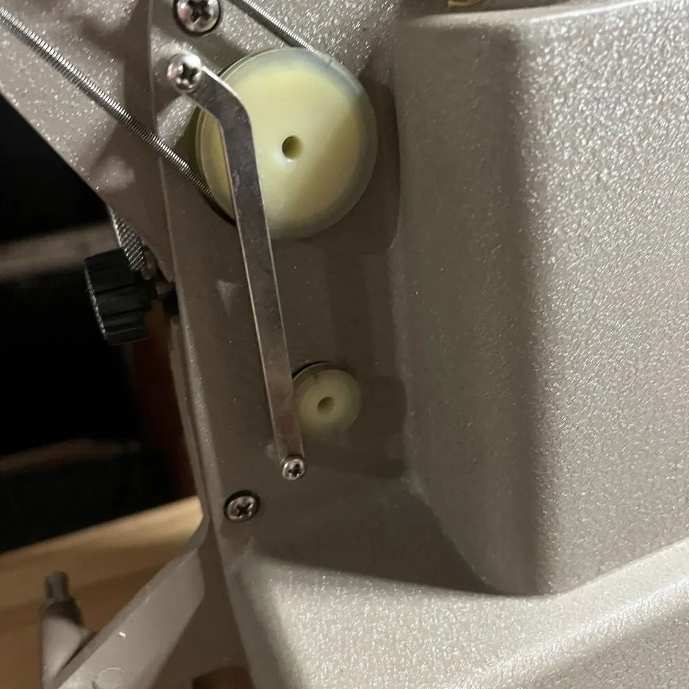 1962 Vintage Mansfield Holiday M-1000 8mm Movie Projector, Used-Powers on